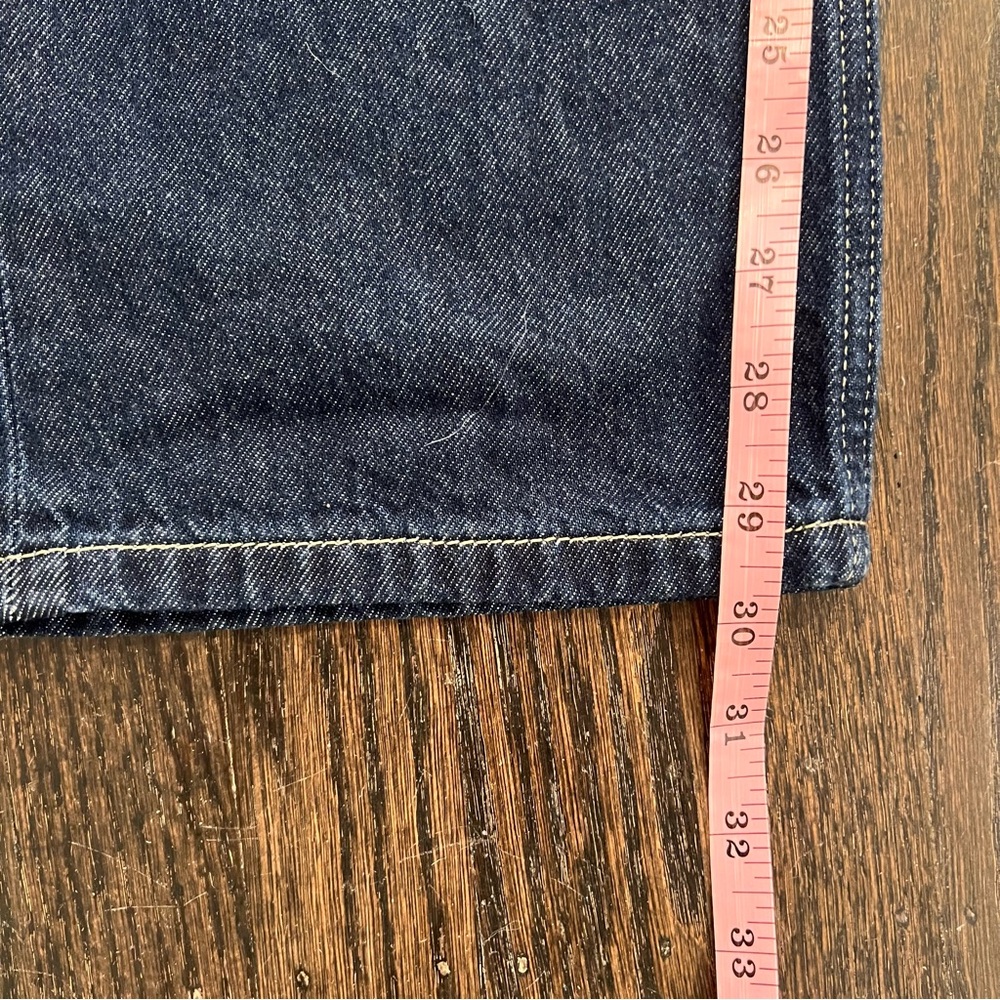 Levi's Low Pro Straight Jeans Womens 27 NWT Dark Wash Indigo 90s Baggy Y2K - Picture 7 of 9